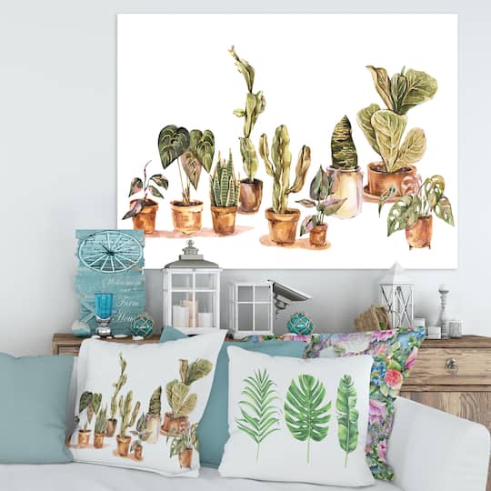 Designart - Indoor House Plants Urban Jungle I